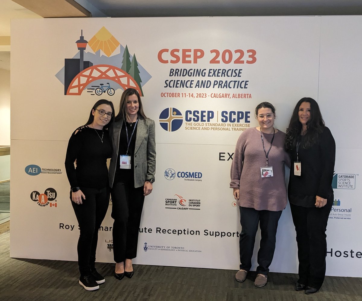 Back home after a great week at #csep2023 Two posters, one oral presentation, and a symposium from this group! Thanks to @csep_scpe and @uofcknes for a wonderful conference. Looking forward to next year in Montreal already!