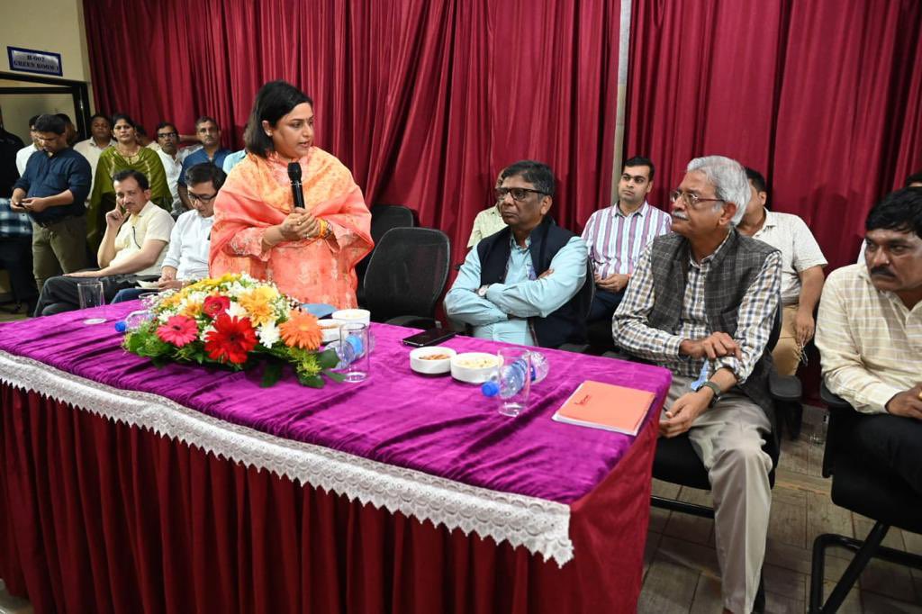 draneofficial's tweet photo. Participated in the Stakeholders Meeting to address our concerns regarding the proposal to designate 55 villages in Sattari as “Eco-Sensitive Areas”, in the presence of the Expert Committee from Delhi.

Declaring Sattari as an Eco-sensitive zone poses significant challenges for the development and progress in Sattari. Not only does it hinder future development prospects, but it also threatens the livelihoods of countless individuals. Many existing industries, which have been the backbone of the local economy, will face potential shutdowns, it would also affect dairy farming and farmers in Sattari, leading to unemployment and economic stagnation in the area.

Moreover, our people of Sattari are already fighting with the Alvara land ownership dispute. The proposed eco-sensitive designation adds another layer of complexity, making their struggle even more daunting. It's crucial to understand that while environmental preservation is vital, it shouldn't come at the cost of the well-being and sustainable growth of the local communities.