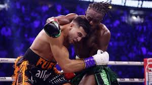PosGlad84's tweet image. BREAKING NEWS!!
@KSI Provides insight as to where he got his new boxing technique from. Inspired from the 90s icon Barney the Dinosaur, the technique is exquisite, almost textbook! @tommytntfury had absolutely no chance in those exchanges!
#KSIFury #KSIvsTommyFury #KSIvsTommy