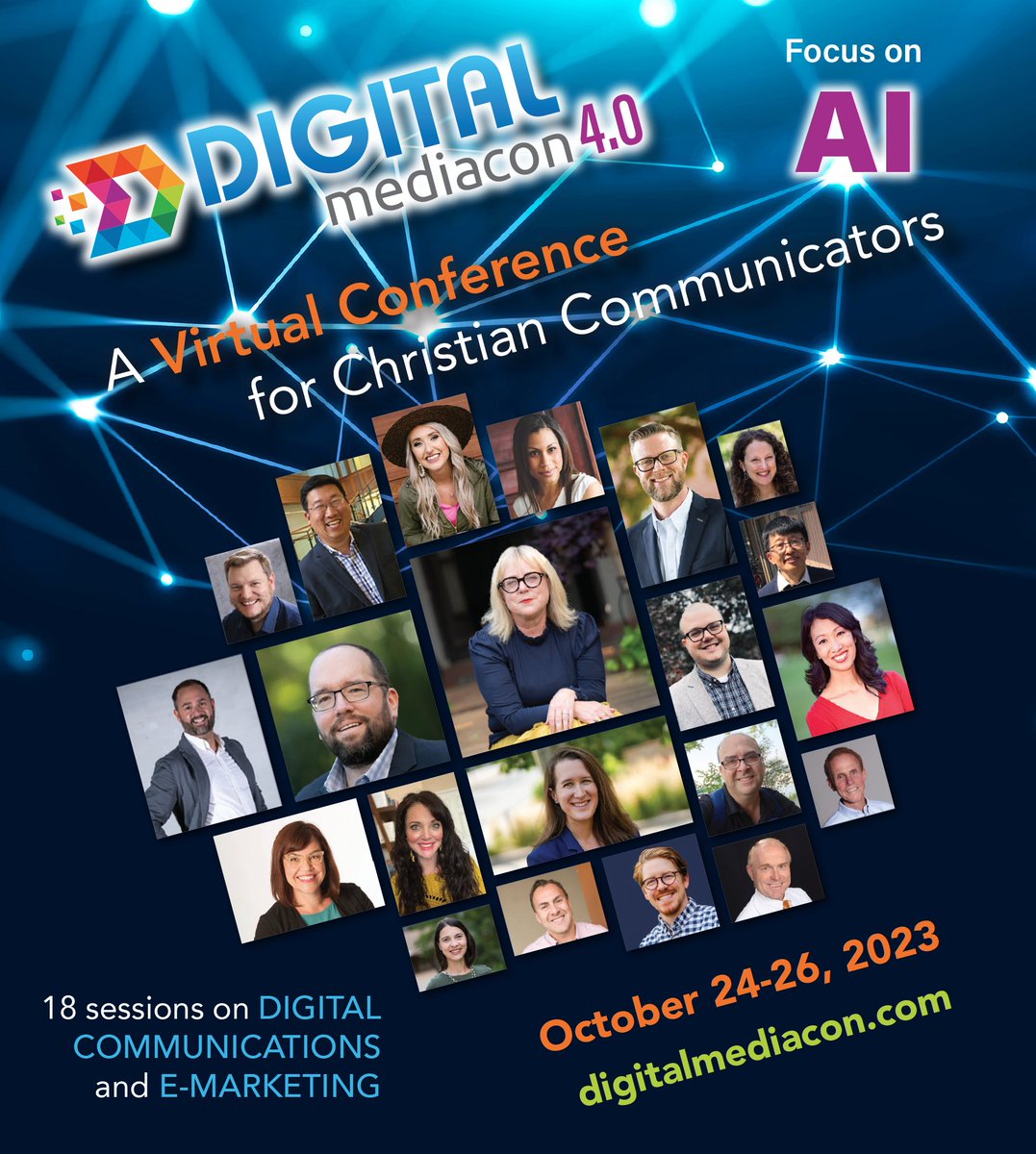 DigitalMediaCon 4.0 starts next week. Register at digitalmediacon.com. @JonHirstTalks @ajsteinkephd @dandarling @jasonthacker @LonginowM @KSPrior @ThomasUmstattd @kennyjahng @benstapley @CT_inchinese @HeatherTDay @ArlenePellicane @samueld_james @LarkTheoSis