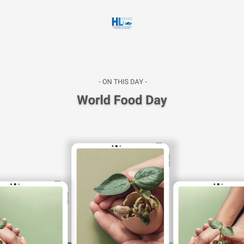 Join us in celebrating World Food Day today, October 16! 🍽️

Let's spotlight sustainable farming and the future of food in a changing climate. 🌱

#WorldFoodDay #EndHunger #SustainableAgriculture #HealthyDiet #ClimateChange #FoodSecurity #UNFAO