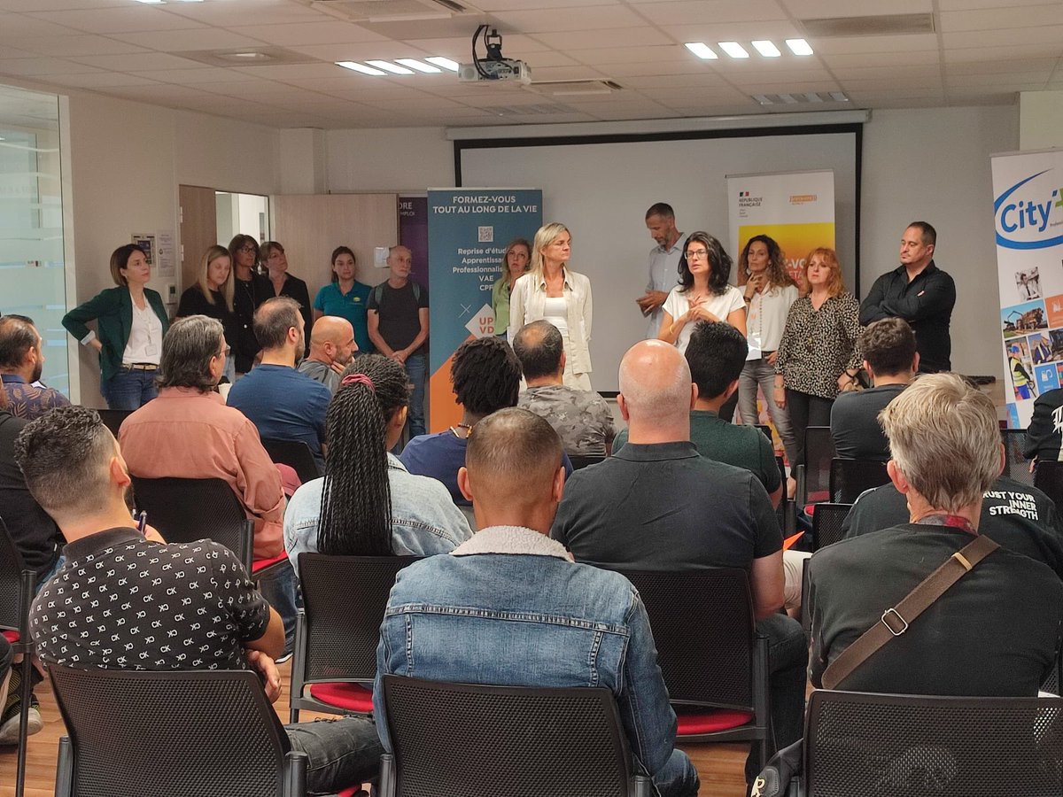 🤩 #semainedubatiment 🏗 événement à Saint Assiscle sur les formations ds le secteur avec tous les professionnels <a href="/upvd1/">Université Perpignan</a> <a href="/Afpa_Occitanie/">DR Afpa Occitanie A.Brinet</a> <a href="/gretaOccitanie/">GRETA Occitanie</a> @formapro66 @BTPCFA66 CESR     Rivesaltes SASU Control. Beau travail de collaboration #tousmobilises #formatio @Poleemploi_oc