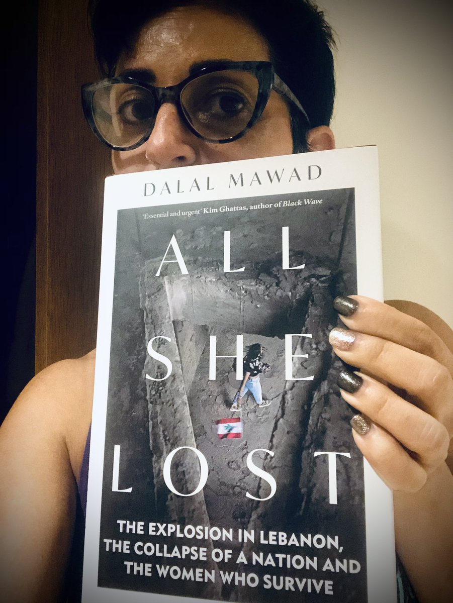 LinaAbiRafeh's tweet photo. Thank you @dalalmawad for telling the stories of #women in crisis and #war, who seek #justice, who fight for what they long deserve, and above all else, women who SURVIVE. This story is for #Lebanon, but could be any #Arab country, #Afghanistan, #Armenia. Anywhere. #AllSheLost https://t.co/0nA2cyYcye