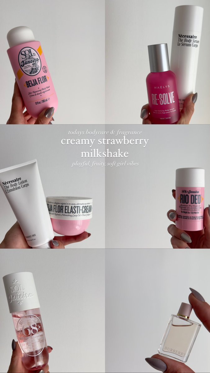 laemekiia's tweet photo. wanna smell like a ballerina today 🩰✨
todays body care ＆ fragrance https://t.co/vnn6py0HU5