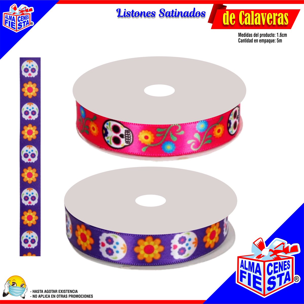 playa_fiesta's tweet image. #Listones #Satinados #Estampados en diferentes modelos
Para más informes 👉👉👉 bit.ly/2E0Vi2B
O manda mensaje privado y con gusto atenderemos tus dudas 📲