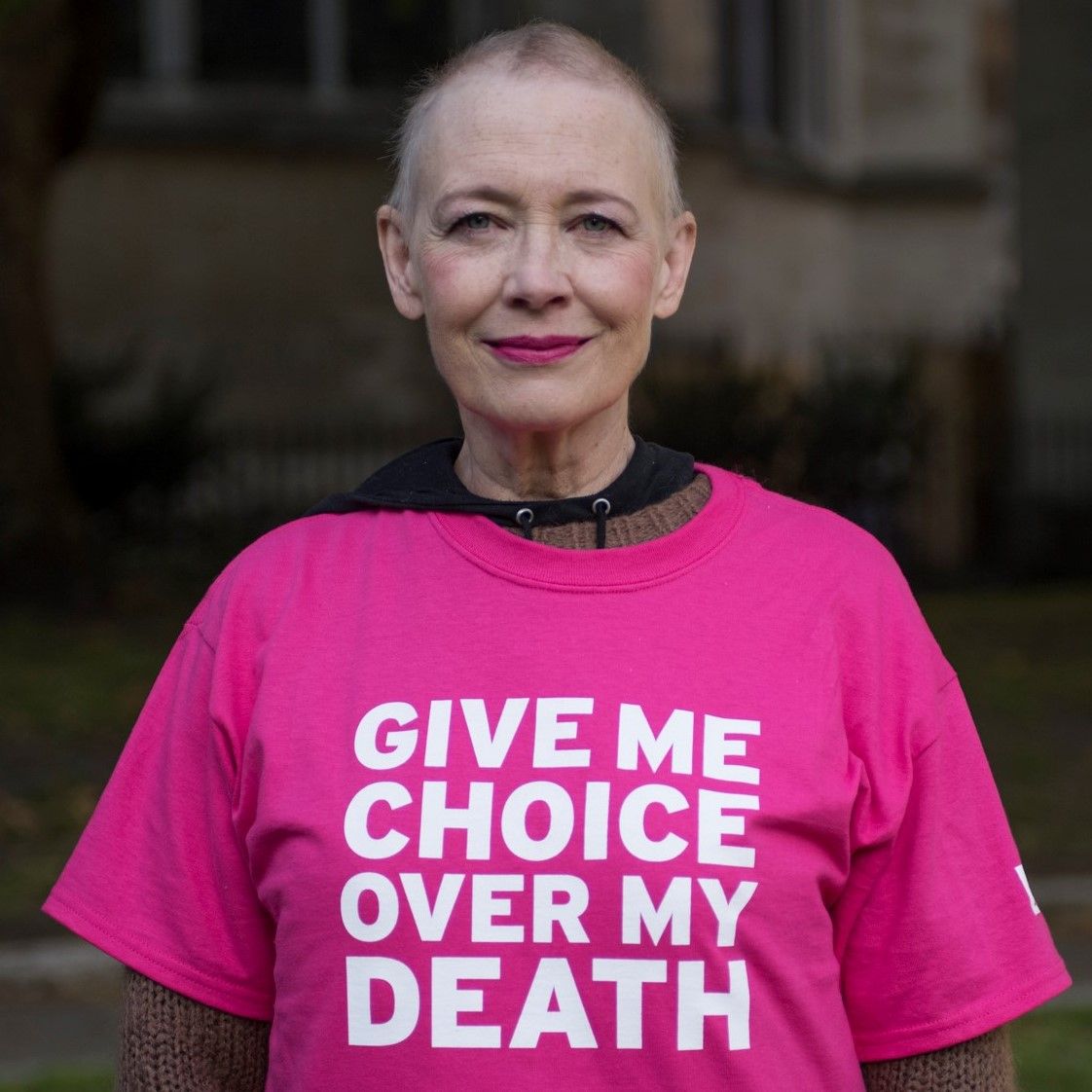 dignityindying's tweet photo. The UK's blanket ban on assisted dying is denying autonomy to terminally ill people.

The law must change.

#YesToDignity https://t.co/a5ZWVJ6pvn