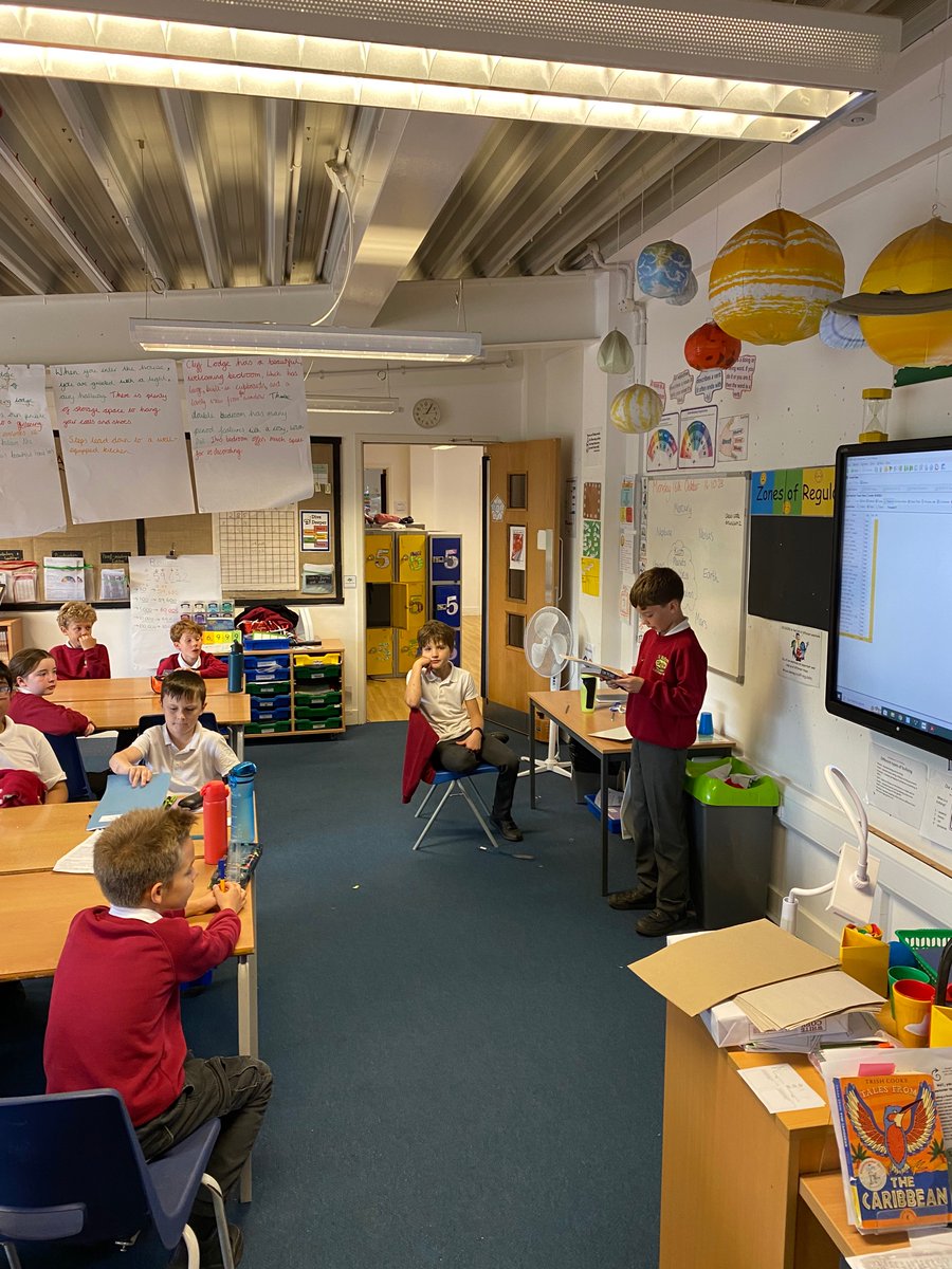 StMatthewsSurb's tweet photo. Our enthusiastic Reading Ambassador feeding back his review of the #cosmicdiaryofouruniverse by @astro_timpeake that was given to him to read this half term.He rated it 10/10 and produced a lovely Book Review. Many children are now wanting to read this!🪐 🌍 ☀️ #inspiringreading https://t.co/FbjqQtxqJN