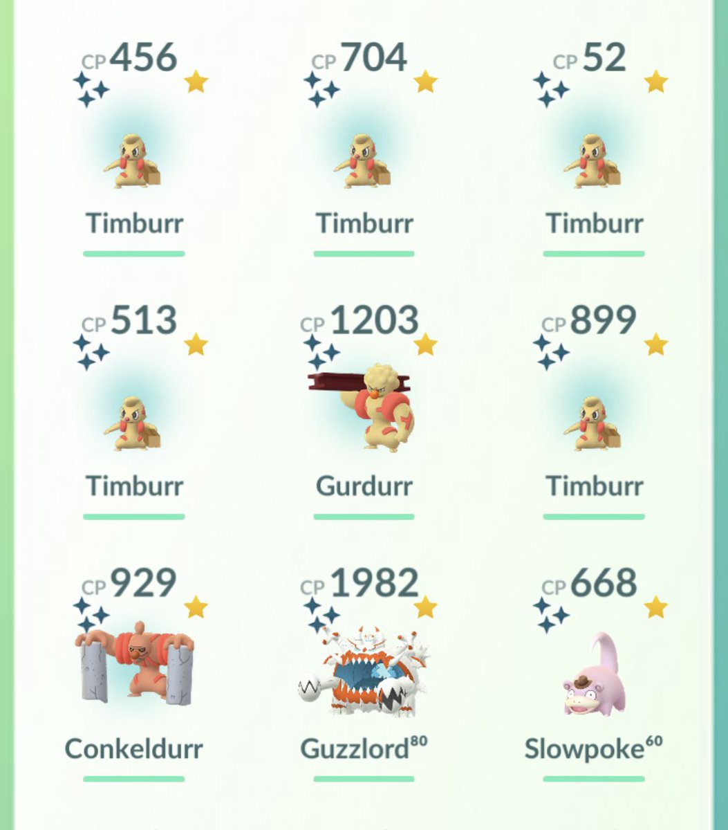 PoGoFerro's tweet photo. 2 hundos and 7 shinies 💯✨

#PokemonGO #ShinyPokemon https://t.co/r4qVGObmop