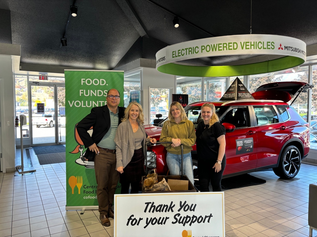 Central Okanagan Food Bank (@cofoodbank) on Twitter photo Today we also celebrate the partnership between <a href="/foodbankscanada/">Food Banks/Banques alimentaires Canada (inactive)</a> & @mitsubishican which will help feed thousands of Canadians.
#worldfoodday #nourishment #community #foodbanks #okanagan #kelowna #westkelowna #mitsubishi Today we also celebrate the partnership between <a href="/foodbankscanada/">Food Banks/Banques alimentaires Canada (inactive)</a> & @mitsubishican which will help feed thousands of Canadians.
#worldfoodday #nourishment #community #foodbanks #okanagan #kelowna #westkelowna #mitsubishi
