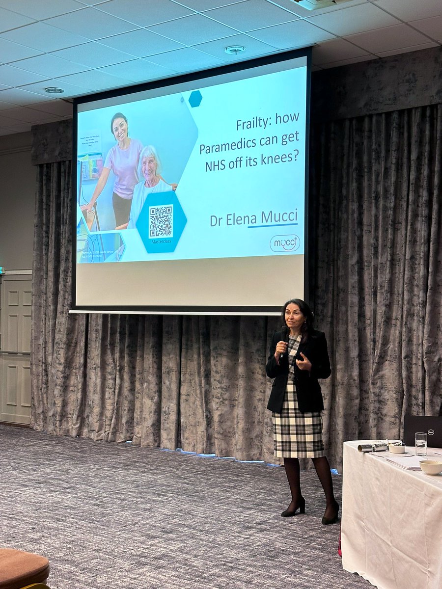 SECAmb Advanced Paramedic Practitioners (@secamb_app) on Twitter photo Very privileged to have Dr <a href="/muccie76/">Dr Elena Mucci</a> Consultant Geriatrician, talking to us about Frailty, Delirium and Advance Care Planning ๐๐ป #SECAmbAPPcon23 Very privileged to have Dr <a href="/muccie76/">Dr Elena Mucci</a> Consultant Geriatrician, talking to us about Frailty, Delirium and Advance Care Planning ๐๐ป #SECAmbAPPcon23