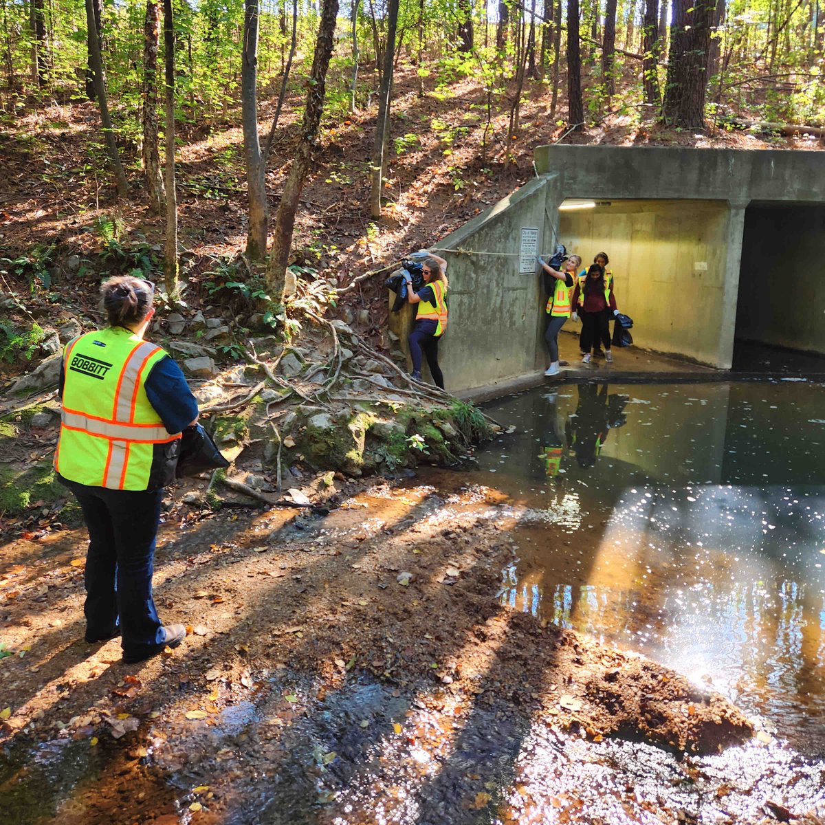 Last Thursday, we rolled up our sleeves, put on our boots, and worked together to clean our adopted stream in Raleigh, NC.  Thanks to our incredible employees who made our Annual Stream Clean-up a huge success! Let’s keep the momentum going for a cleaner, greener future!