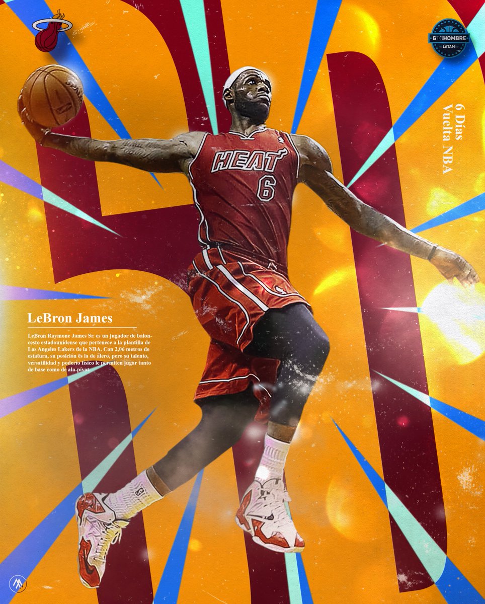 6toHombreLATAM's tweet photo. ¡6 días para que vuelva la NBA! https://t.co/nXCflnPjAw