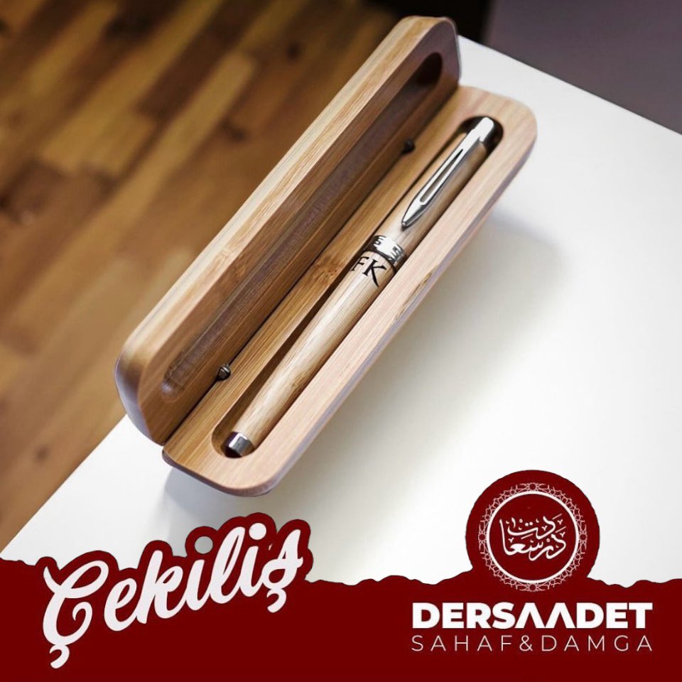 Muhteşem bir kalem çekilişi 🌸

İsme özel tasarlanmış, bambu ağacından yapılmış tükenmez kalem hediye ediyoruz 

Yapmanız gerekenler:

📌Bu twiti Rt’lemek
📌Sayfamızı takip etmek 

Çekilişimiz 25 Ekimde sonuçlanacaktır