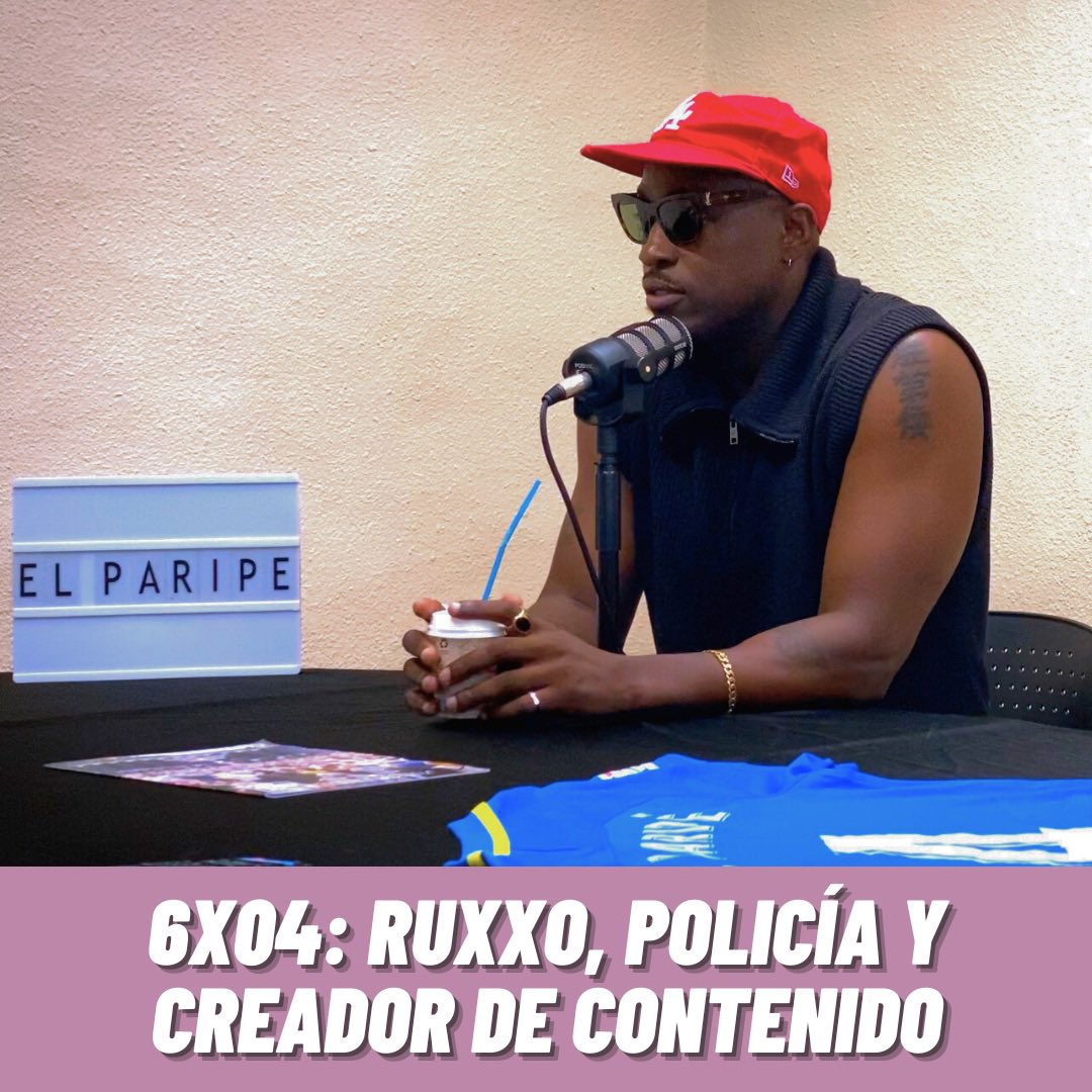 elparipe_'s tweet photo. EL PARIPÉ 6x04🤘

Nos visita uno de los mejores invitados que han pasado por aquí: Ruxxo. El Policía, creador de contenido y cantante viene a mojarse desde el minuto 0.

YouTube: https://t.co/764fwHCJDP

Spotify: https://t.co/7UJRwD2Pkb https://t.co/Efvc16otnP