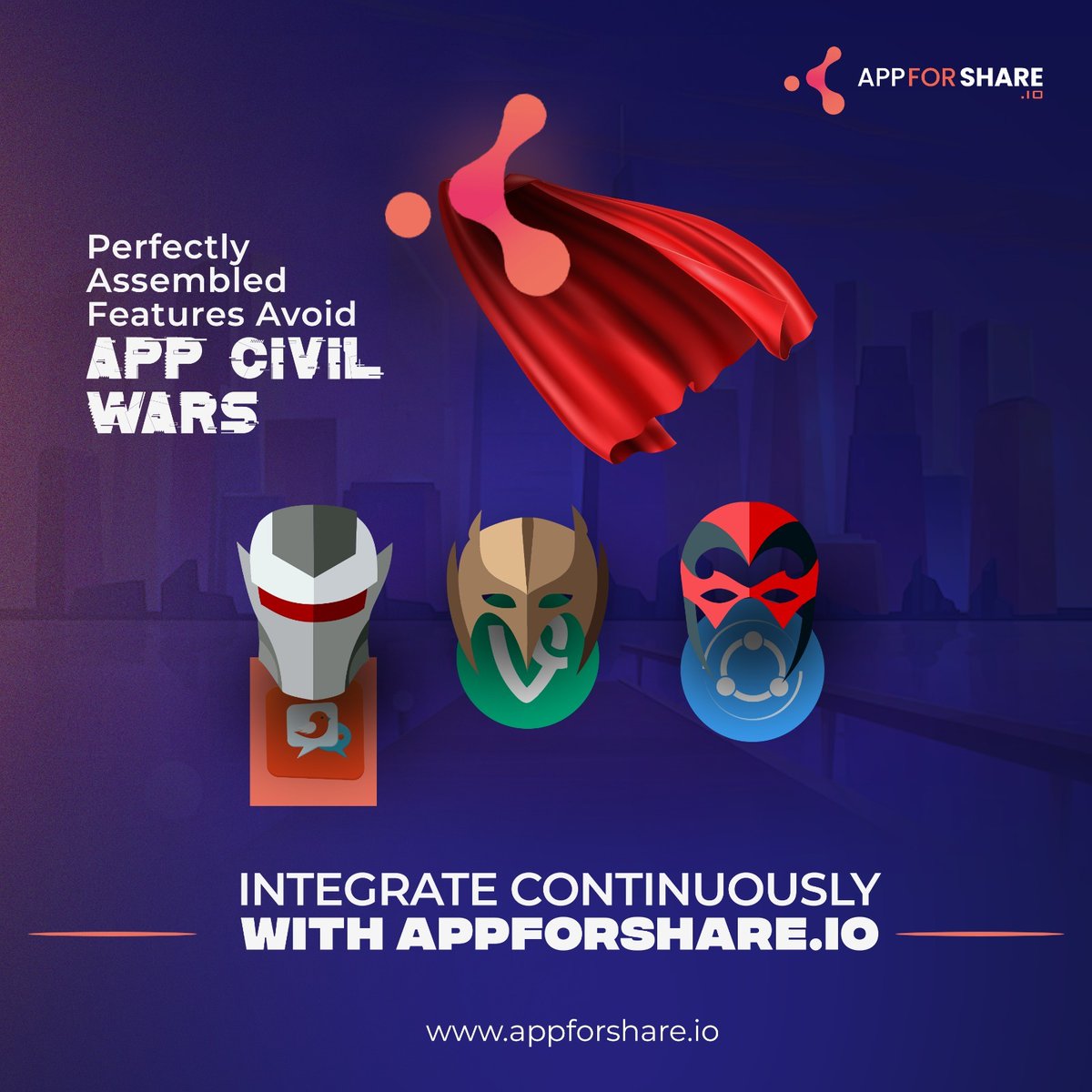 appforshareio's tweet photo. Continuous Integration is the Avengers of your app’s features – they need to assemble perfectly!

Use https://t.co/hoQJasIUSA and avoid any Civil Wars!  Upload and test your app for FREE today: https://t.co/tDbQyfm7mK   

#AssembleCode #ContinuousIntegration https://t.co/UFMPQhLswm