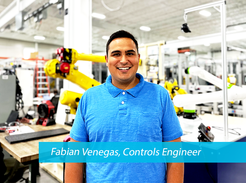 onamissionMDA's tweet image. Meet Fabian Venegas! Fabian joined the Mission team in August as a Controls Engineer. 
Fabian, your experience in this field and fresh outlook on automation are important assets for our team and we are proud to have you!
#OnAMission #ControlsEngineering