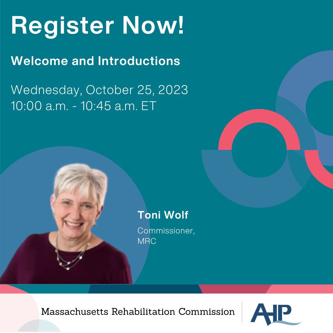 Hear Toni Wolf, B.S. introduce an exciting day of events for MA employers! Register now for the no-cost Recovery Works virtual symposium on October 25. bit.ly/46uRj6v #HirewithMRC