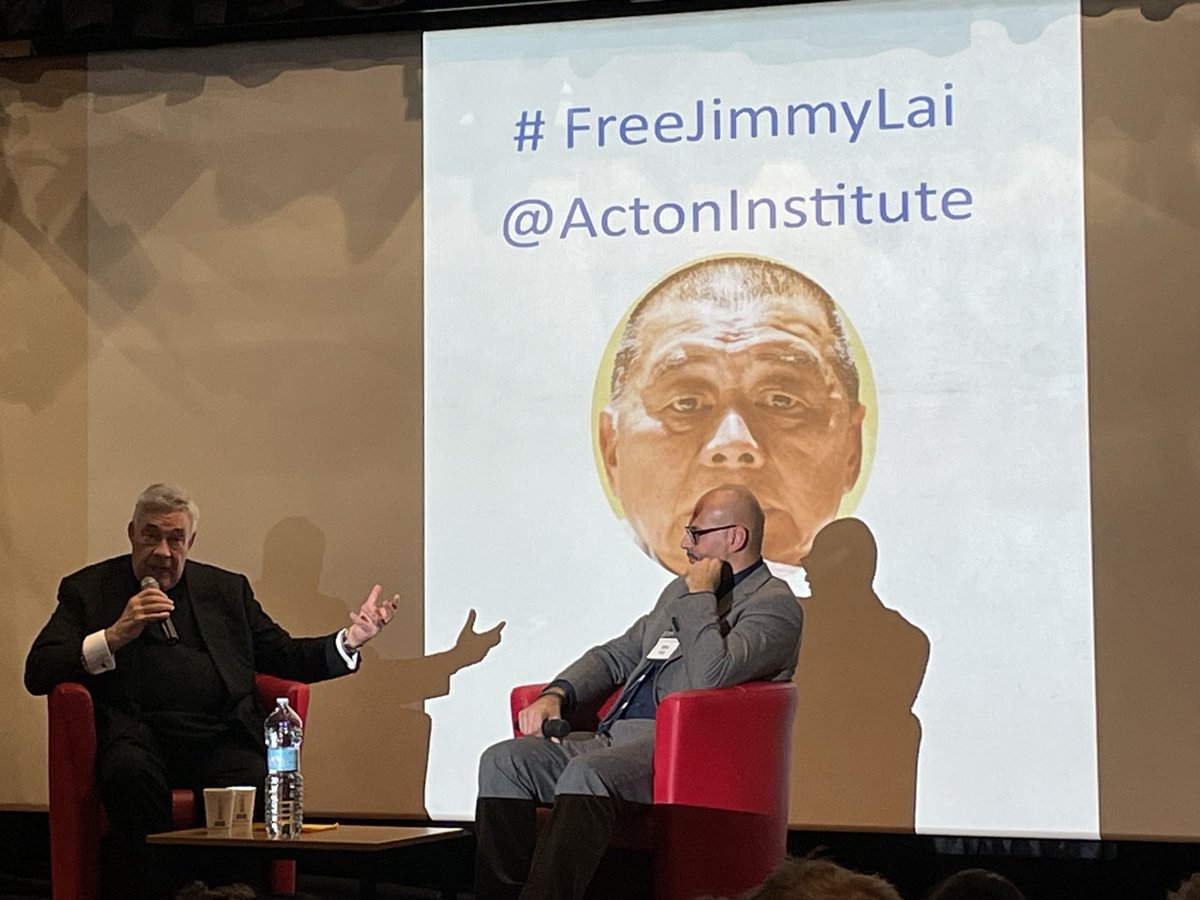 Courageous democracy campaigner imprisoned in Hong Kong. #Free Jimmy Lai