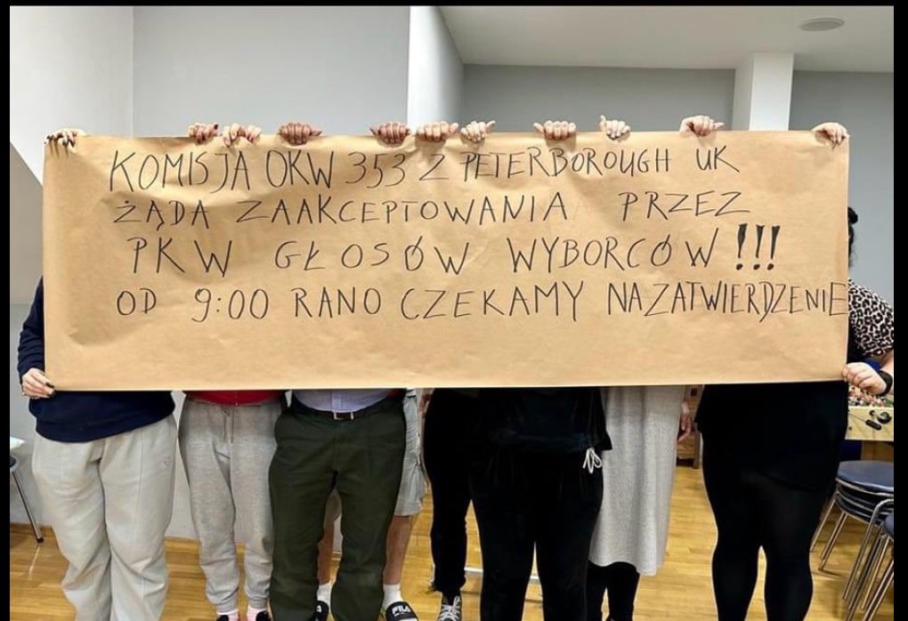 twojciechowski0's tweet image. UK wzywa pomocy‼️
@PanstwKomWyb , where are you? #wybory2023

za @ankazgdanska