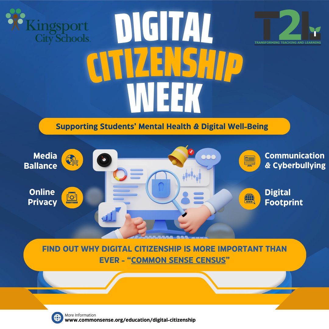 Help us celebrate #digcitweek by learning why Digital Citizenship is more important that ever through the updated Common Sense Census: commonsensemedia.org/sites/default/…