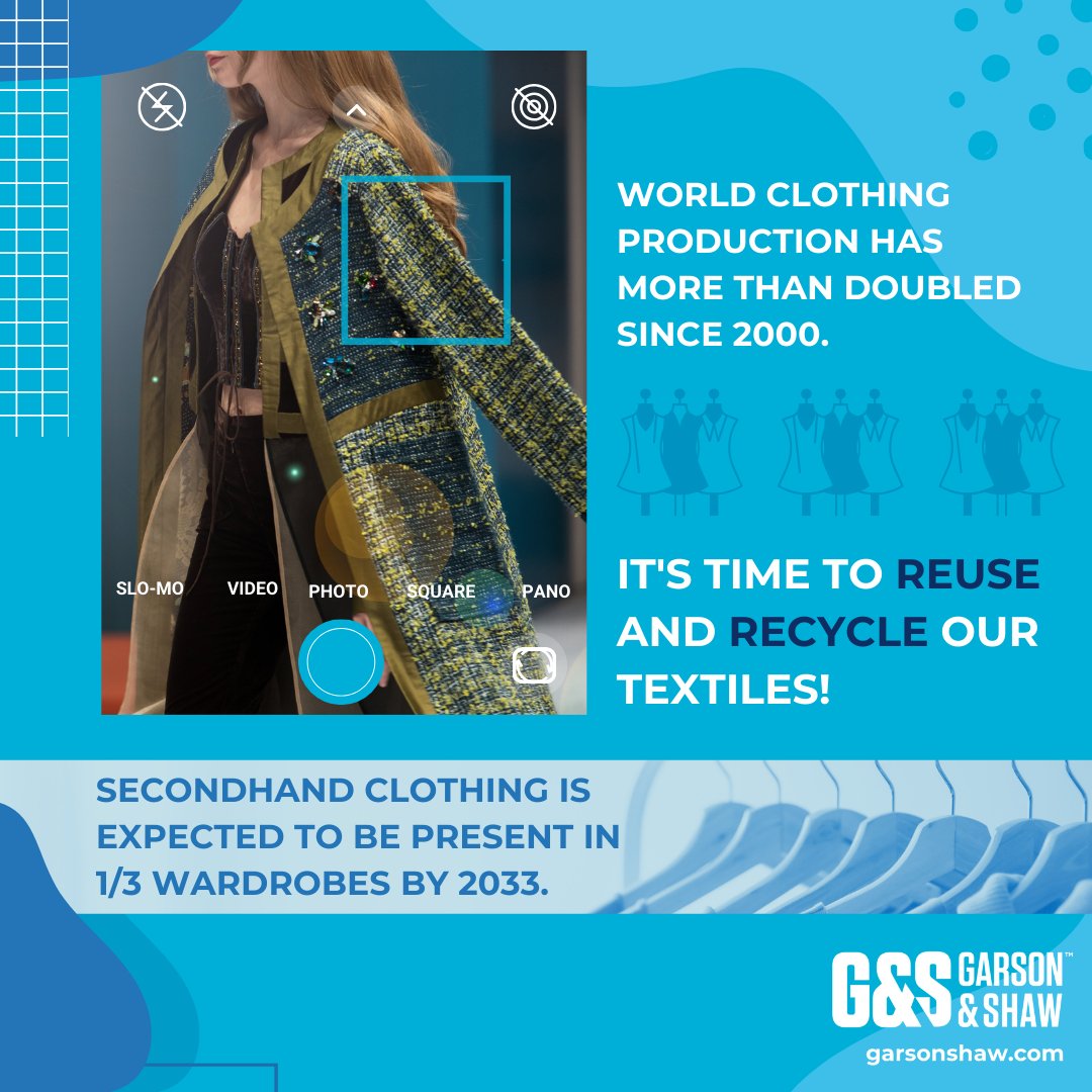GarsonAndShaw's tweet image. By reusing clothing, consumers can reduce the demand for new clothing production, which, in some cases, may be associated with poor labor conditions. This supports ethical and fair labor practices.
#ReuseBeforeRecycle #GarsonShaw