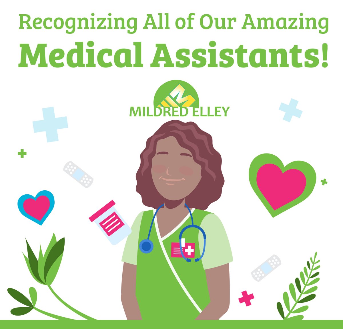MildredElley's tweet photo. Celebrating all of our amazing Medical Assistant students, faculty, and alumni this week! https://t.co/sf5zk2BTgE