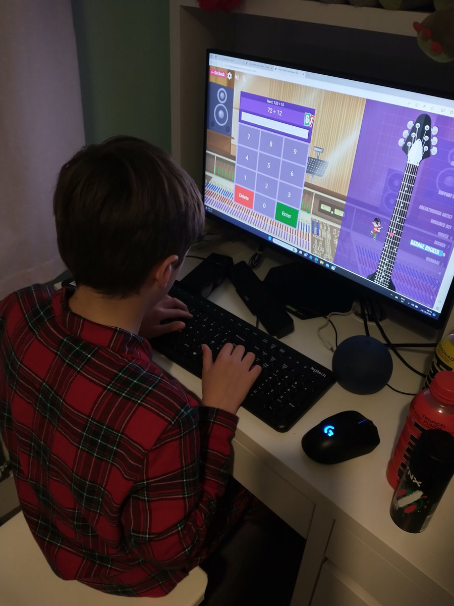 CLCheethamUK's tweet photo. Adam doing some TT Rockstars for his homework @Y4Seahorses https://t.co/47MAaV4Snl