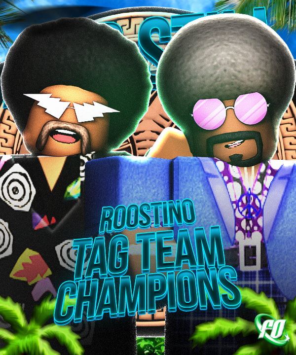 FedOn2021's tweet photo. #ANDSTILL

The most CHARISMATIC tag team alive secures their glory on one of the biggest stages!

ROOSTINO STAND TALL and are STILL TAG TEAM CHAMPIONS! 🤯

#SummerBashII https://t.co/8k6hmlMNKU