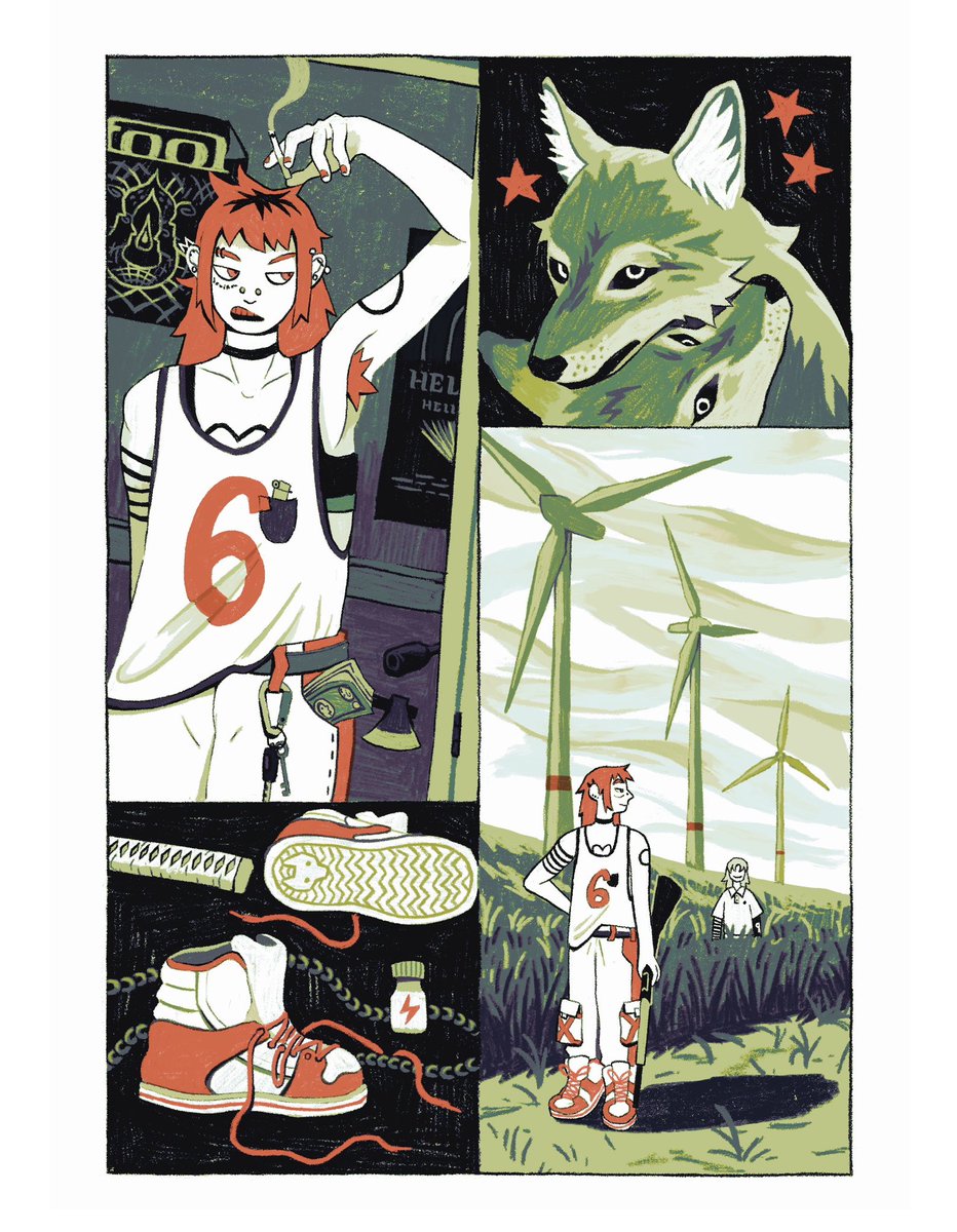 coyote girl for <a href="/BLOODSADx/">ivy ruth 🎄🎄 commissions open</a> !!