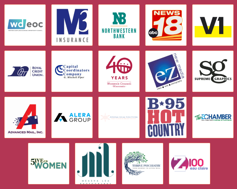 There are only 8 days left until the 20th Annual Women's Business Conference! We'd like to thank all our generous sponsors for supporting the event and furthering our mission of supporting female entrepreneurs in Western Wisconsin.