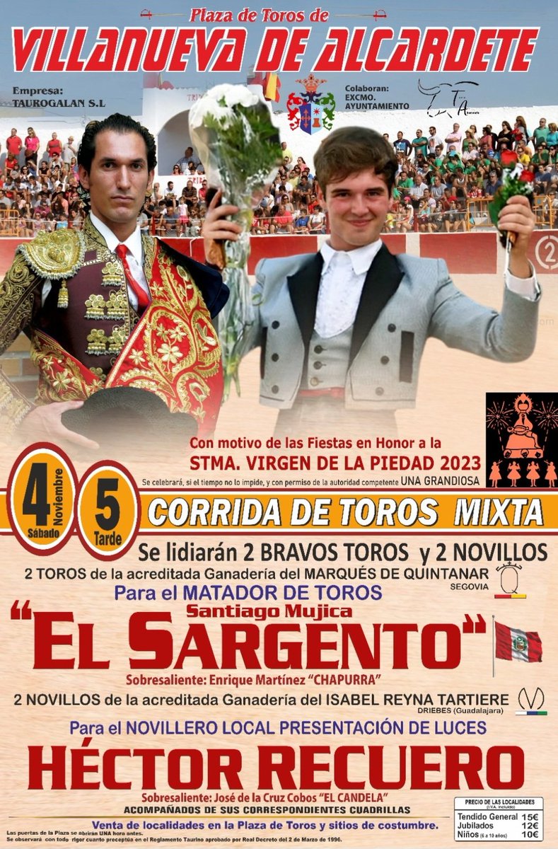 El Sargento con Todo dispuesto a deleitaros con su ARTE!!!!!