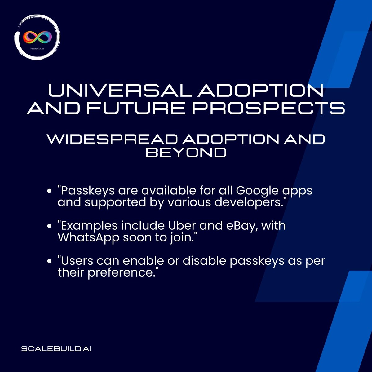 scalebuildai's tweet photo. Google Makes It Much Easier to Ditch Your Passwords by Default
.
.
.
#GooglePasskeys #CybersecurityAwarenessMonth #PasswordFreeFuture #EnhancedSecurity https://t.co/PKaML9a2AR