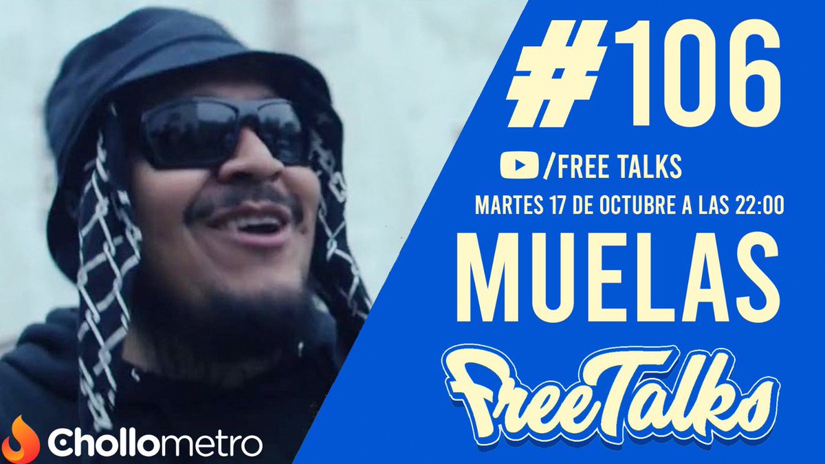 ManelAkaForce's tweet image. 🚨EL ALCALDE LLEGA A FREE TALKS🚨

MAÑANA a las 22:00🇪🇸/3:00PM🇲🇽 tendremos a MUELAS DE GALLO en FREE TALKS.

¿Vuelve a hacer una BATALLA?, la historia de la BANDA BASTÓN y HOMEGROWN,  el BEEF con NEVER DIE, sus BATALLAS con DTOKE, SHOTTA, ERIC EL NIÑO, GRAVE…