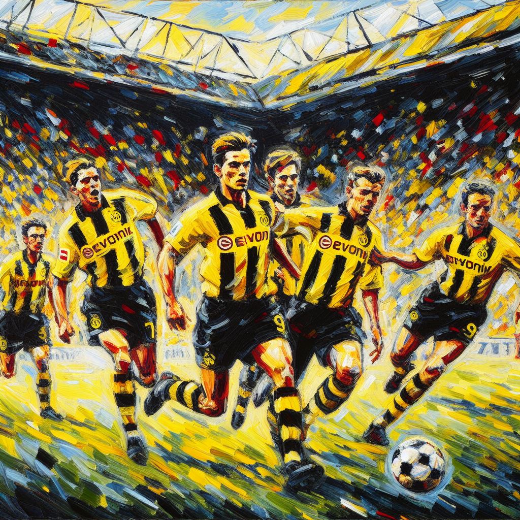 BlackYellow's tweet photo. Borussia Dortmund, *insert art style* 🤩

Tag us in any BVB creations you make! 🤜🎨🤛 https://t.co/tvI4sajsS8