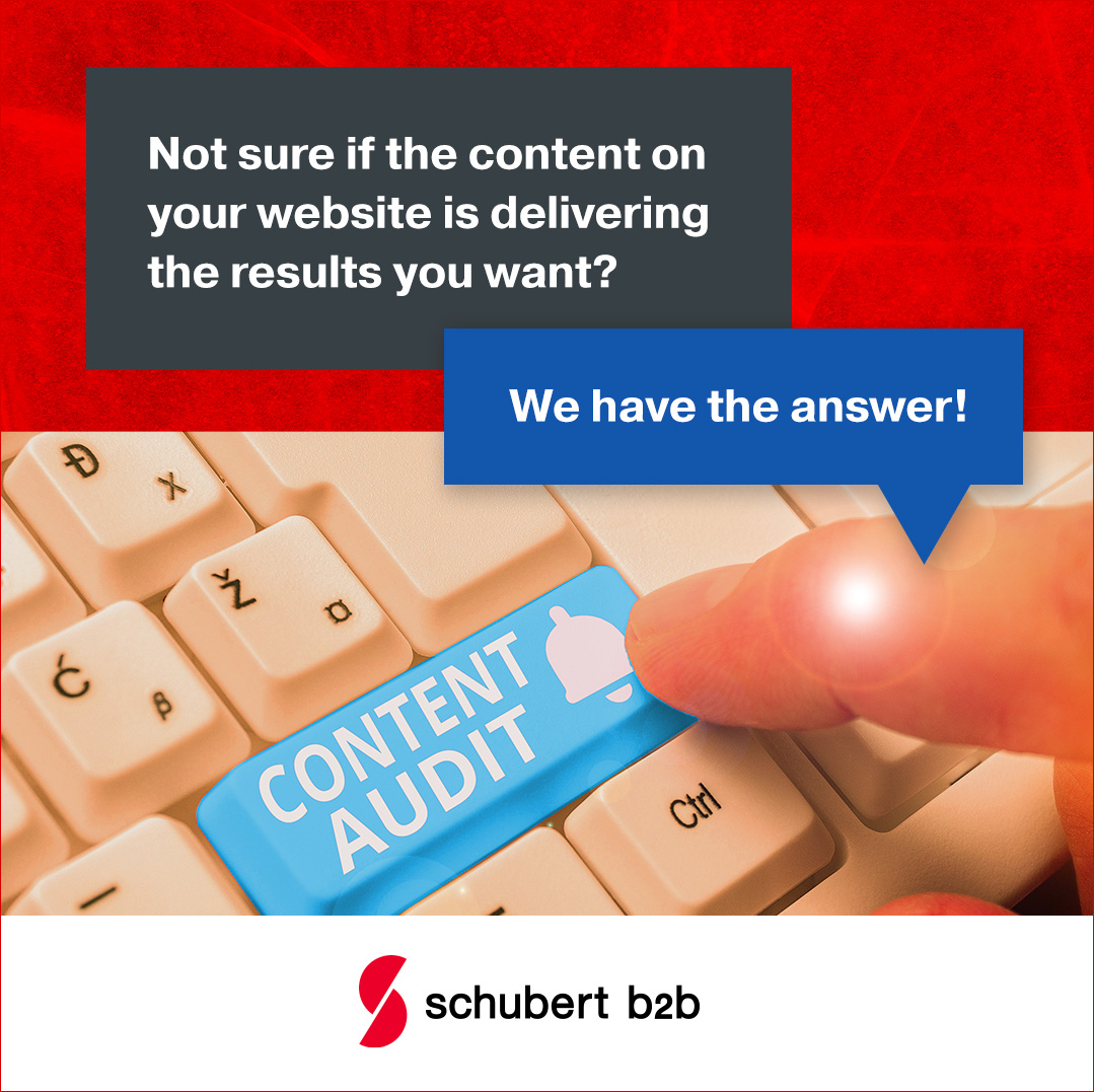 schubert_b2b's tweet image. 📈 Not sure if the content on your website is delivering the results you want? A content audit is the first step in assessing where it fits in your #marketing plan. Learn more.
hubs.la/Q025Gyzw0
#digitalcontent #webcontent #B2BMarketing
