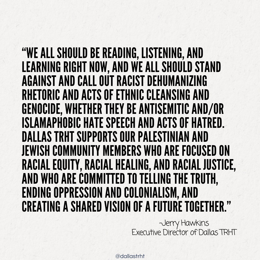Dallas Truth, Racial Healing & Transformation tweet media