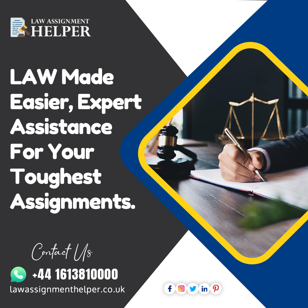LawAssignment_'s tweet image. Law Made Easier, Expert Assistance For Your Toughest Assignments.
lawassignmenthelper.co.uk
#LawAssignment #LawDissertation #LawResearchPaper #LawEssayHelp #LawAssignmentHelperUK