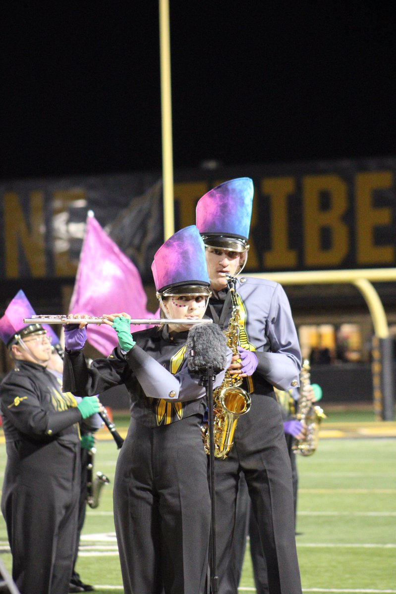WarWhoop8's tweet photo. Pride of the Tribe earns straight Division I ratings at Region 16 Marching Contest!!!!Advances to area competition!!!❤️❤️🎶🎶 https://t.co/8h9jfzf0is