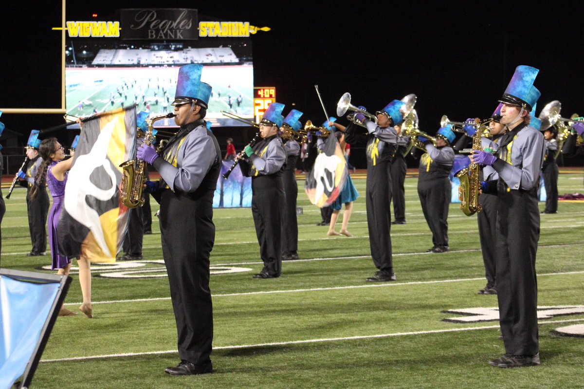 WarWhoop8's tweet photo. Pride of the Tribe earns straight Division I ratings at Region 16 Marching Contest!!!!Advances to area competition!!!❤️❤️🎶🎶 https://t.co/8h9jfzf0is