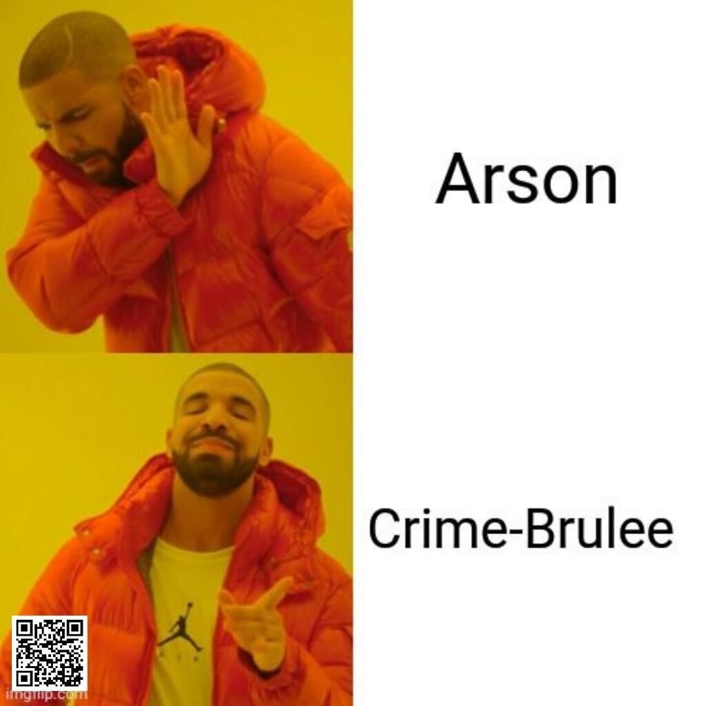 CocoPolkaCo's tweet photo. Meme Monday with https://t.co/a43OFaF9H6. Crime Brulee. Coco and Polka came up with this one themselves.

https://t.co/5mIl5mAGk7

#cocopolka #mememonday #photoalbums #smallalbumsforbigmemories #crimebrulee #nowiwantcremebrulee https://t.co/iGSfrgBWz3 https://t.co/uC1n7XEEAr