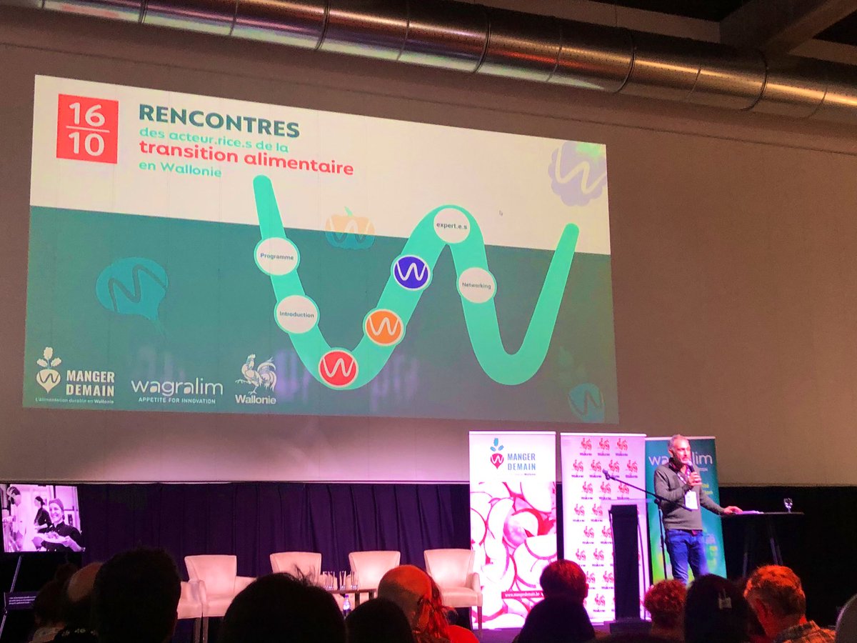 Un chouette moment de partage à la journée de rencontres régionales <a href="/wagralim/">Wagralim</a>, #SPW et Cellule #MangerDemain ce 16 octobre #transitionalimentaire #durable #inclusive