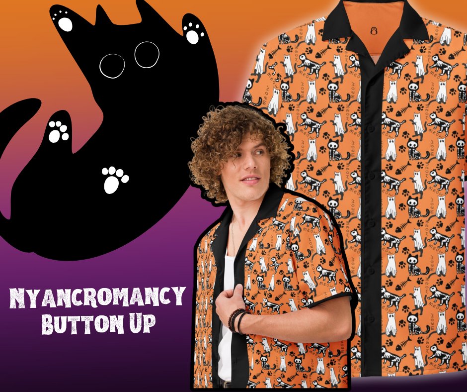 fatowlfashion's tweet photo. 🎃 Unleash your inner CATTITUDE this Halloween🐱

🐾 Hurry, don't let this opportunity "witch" away! 
https://t.co/QhR6wZ69SV
🐾 #NYANCROMANCY #FatOwlHalloween #FatOwlFashion #InclusiveFashion #PlusSizeFashion https://t.co/mgBx0iZZHi