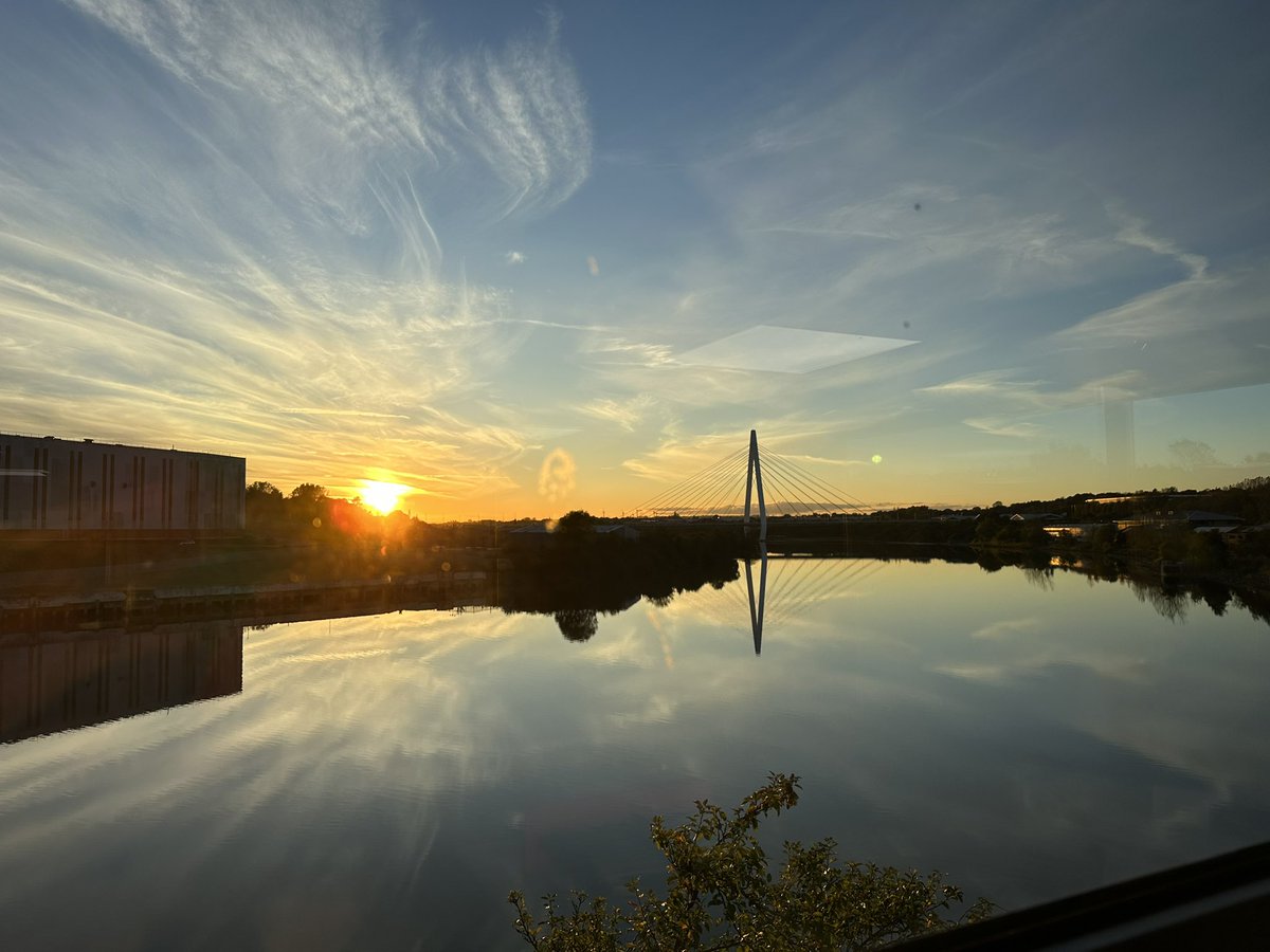 Fantastic sunset from our office tonight!!  #Sunderland