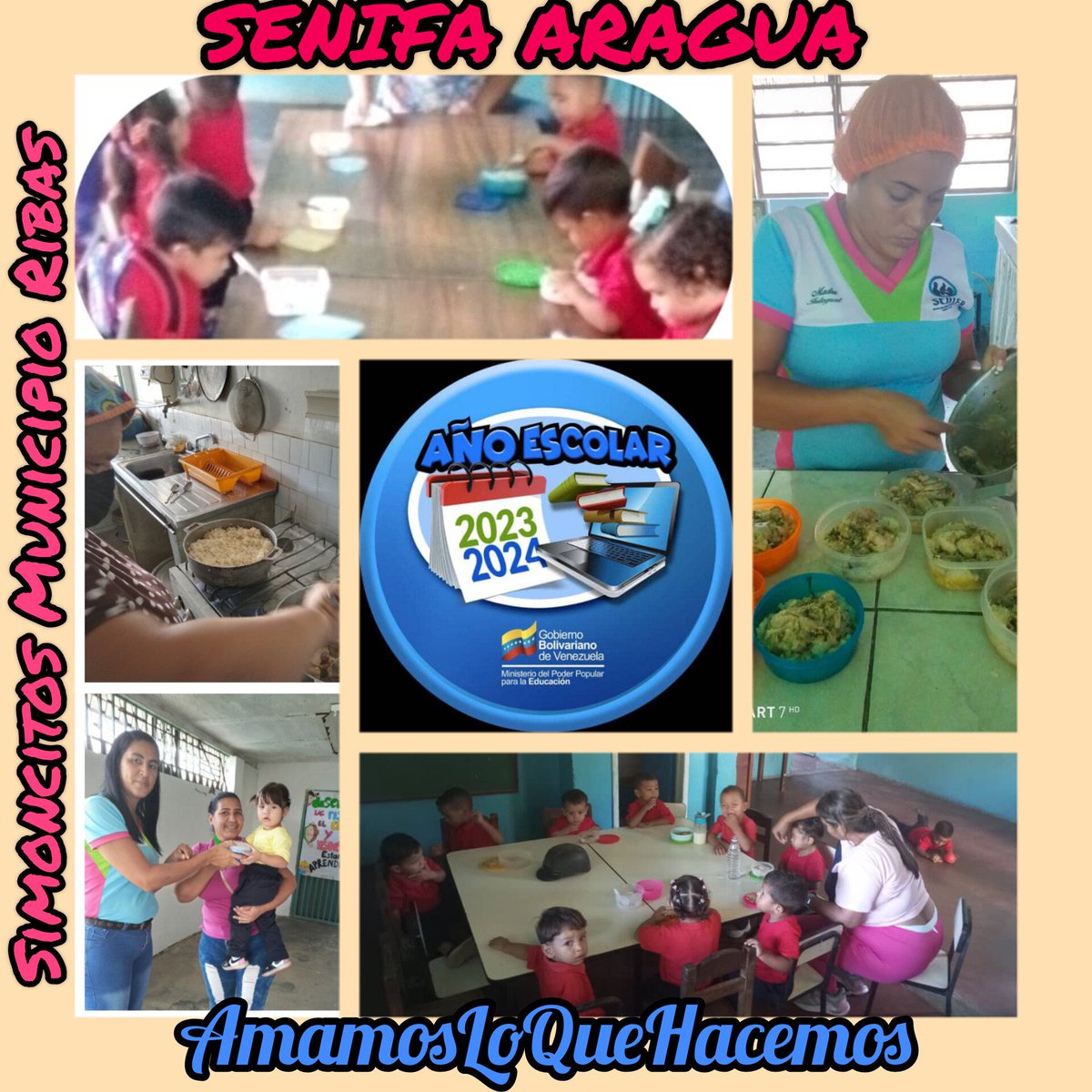 MRibasSenifa's tweet photo. #LaEducacionNoConvencionalNoSeDetiene Seguimos trabajando para nuestros niños y niñas de la patria, empezando hoy con su plato servido @NicolasMaduro @delcyrodriguezv @dcabellor @_LaAvanzadora @gtorodelara @CDCE_MpalRibas @juancarlospsuv https://t.co/ZCJwP1CkmG