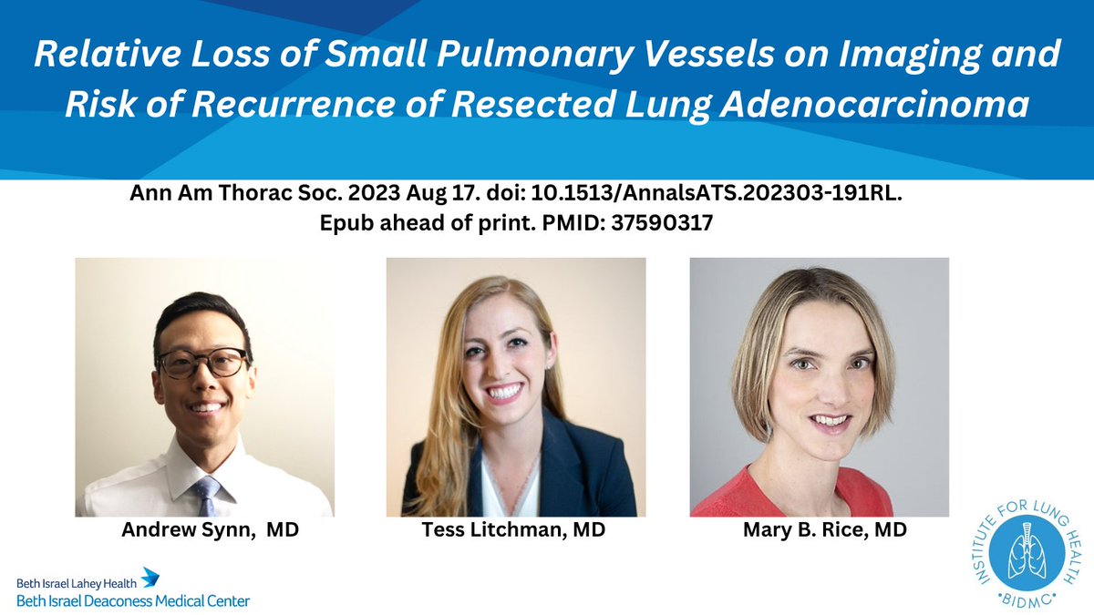 BIDMC Institute for Lung Health tweet media