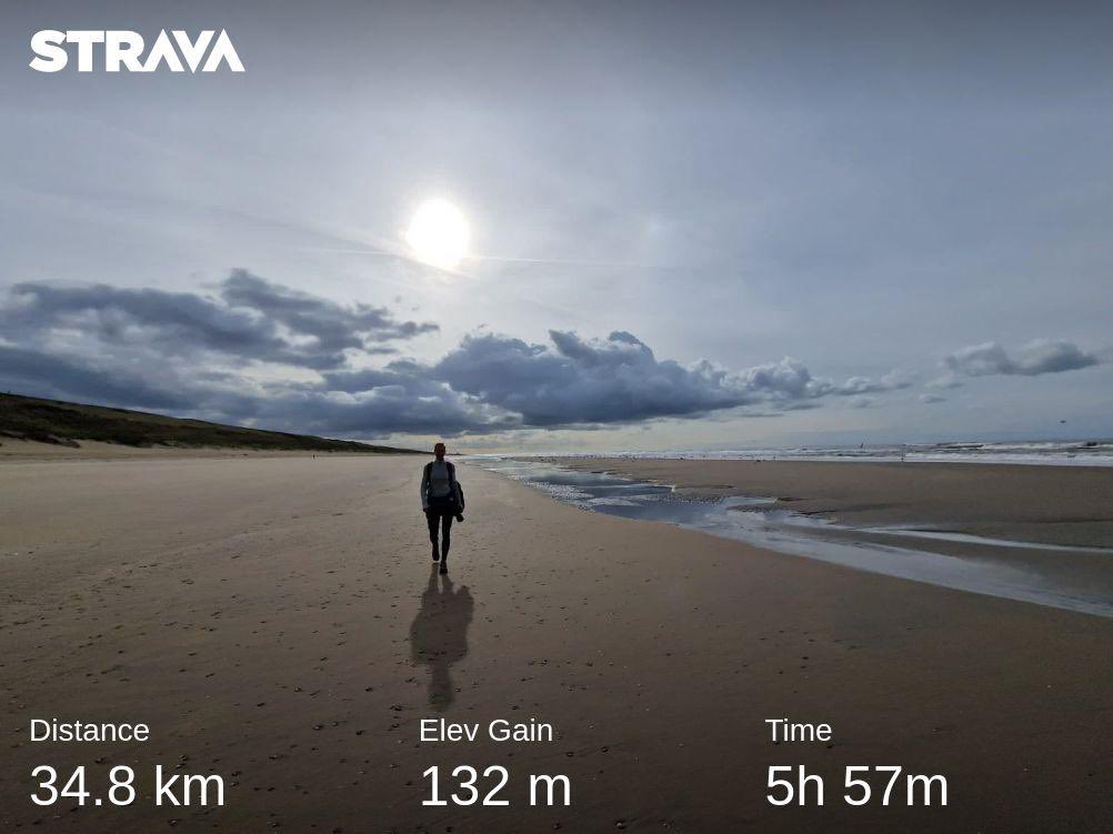 Toch maar even een rondje getraind, nu op naar de 50 km🥾😃 #11strandentocht voor de @hartstichting♥️
strava.app.link/tdTEXZUYWDb