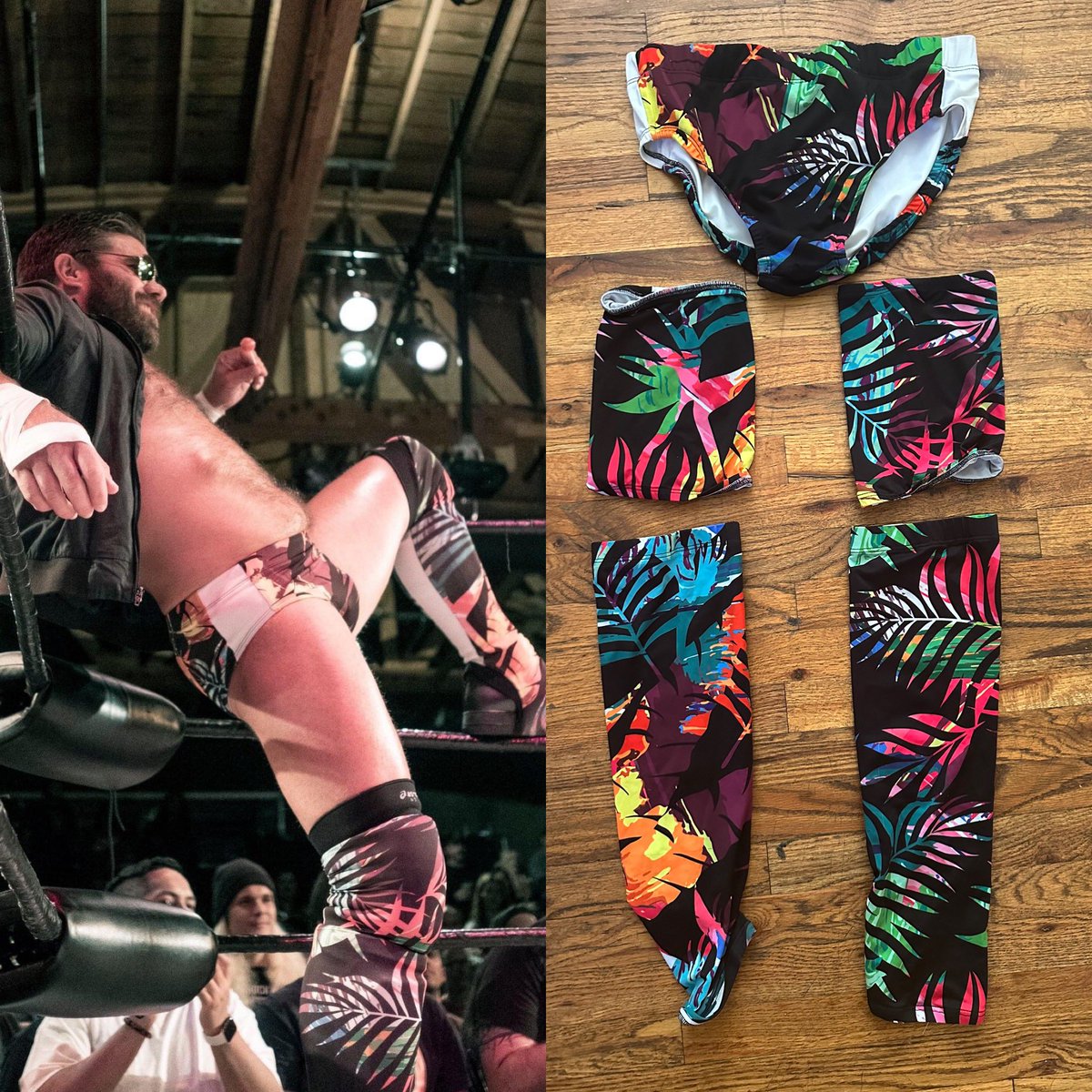 Another set of my ring worn wrestling gear for sale. DM me if interested. Thanks!