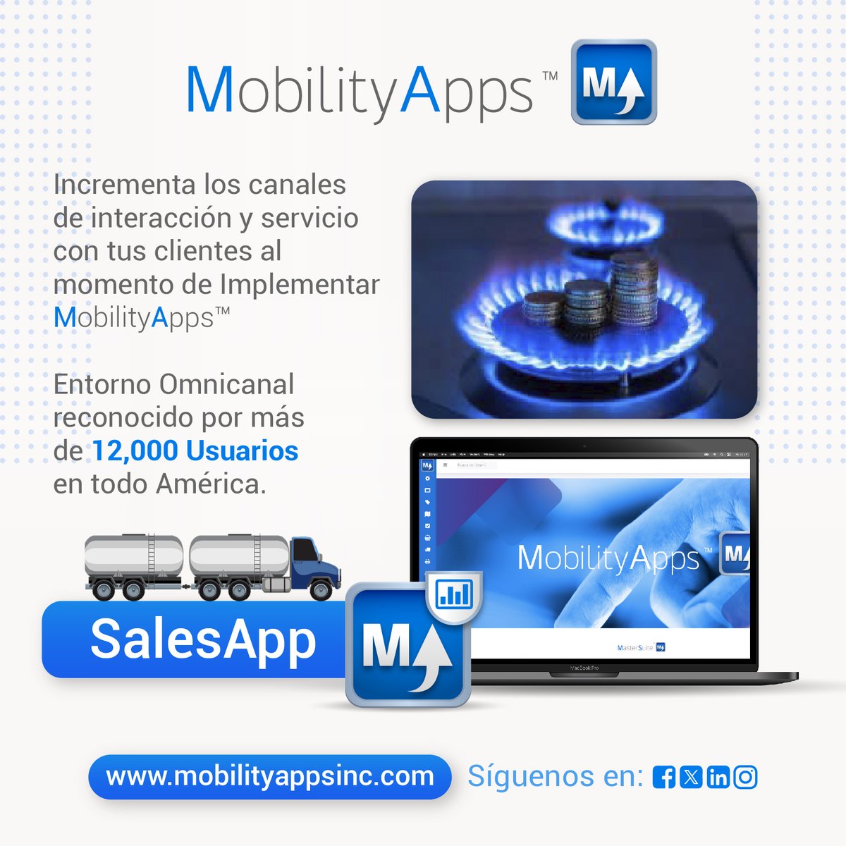 MobilityAppsInc's tweet photo. Moviliza tus procesos comerciales y logísticos con nuestras soluciones omnicanal
Página web💻: https://t.co/3g0rycqbs8
Contacto 📧: socialnetwork@mobilityappsinc.com
#MobilityApps
#movilizatunegocio https://t.co/ExPm8WDFhi
