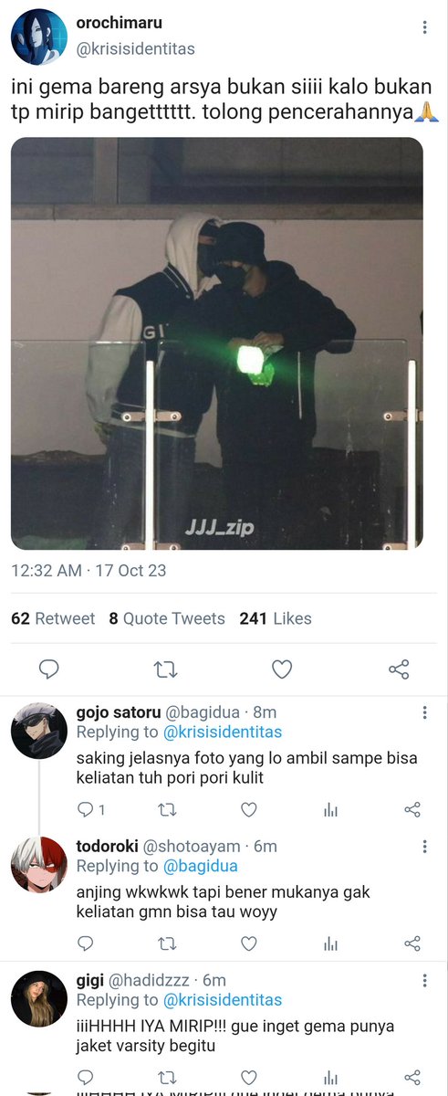 draftbynay's tweet photo. noren two tweets au

gemarsya yang ketahuan concert date beberapa bulan setelah kena spill disspex https://t.co/xnXXrVTLBt