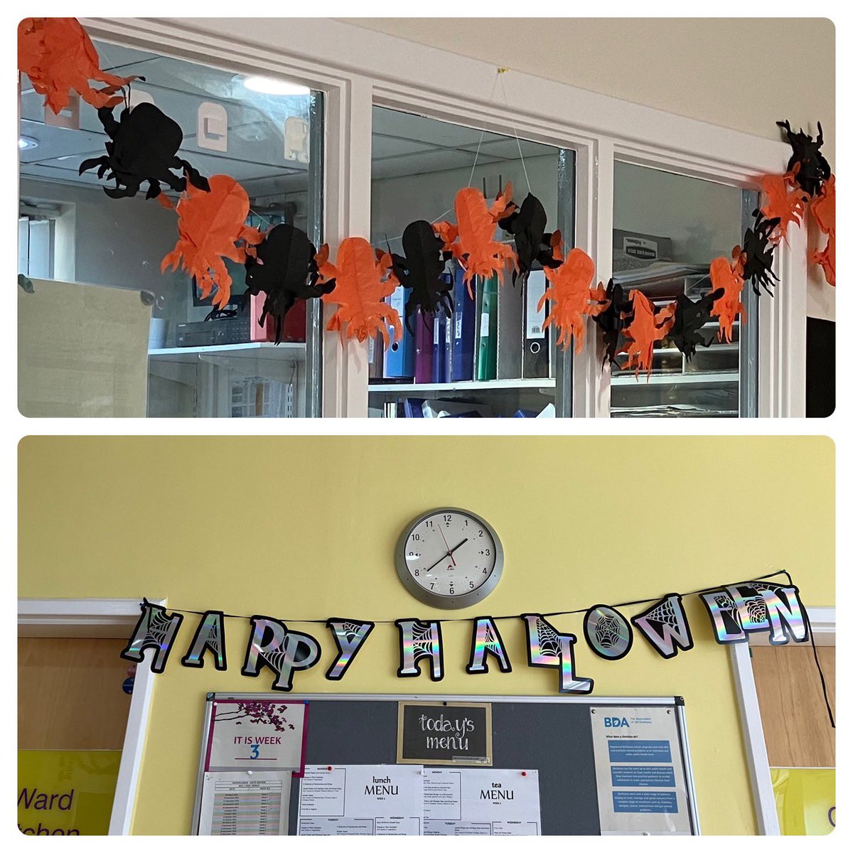 Carolyn. (@carolynactivity) on Twitter photo Our ladies & staff made a start on decorating Delamere ward today in prep for our Halloween 👻 🎃 spooktacular party it’s looking fab so far… <a href="/DingleJulian/">Julian Dingle</a> <a href="/GMMH_NHS/">Greater Manchester Mental Health</a> <a href="/Lizzie_Hillgmmh/">lizzie_gmmh</a> <a href="/GemmaClark13465/">Gemma Burke</a> <a href="/NurseCarlaPage/">Carla Buckley</a> <a href="/anncollins70/">Ann Collins</a> <a href="/Amy_Lea_OT/">Amy Lea</a> <a href="/RuthWatsonPsy/">Ruth Watson</a> Our ladies & staff made a start on decorating Delamere ward today in prep for our Halloween 👻 🎃 spooktacular party it’s looking fab so far… <a href="/DingleJulian/">Julian Dingle</a> <a href="/GMMH_NHS/">Greater Manchester Mental Health</a> <a href="/Lizzie_Hillgmmh/">lizzie_gmmh</a> <a href="/GemmaClark13465/">Gemma Burke</a> <a href="/NurseCarlaPage/">Carla Buckley</a> <a href="/anncollins70/">Ann Collins</a> <a href="/Amy_Lea_OT/">Amy Lea</a> <a href="/RuthWatsonPsy/">Ruth Watson</a>